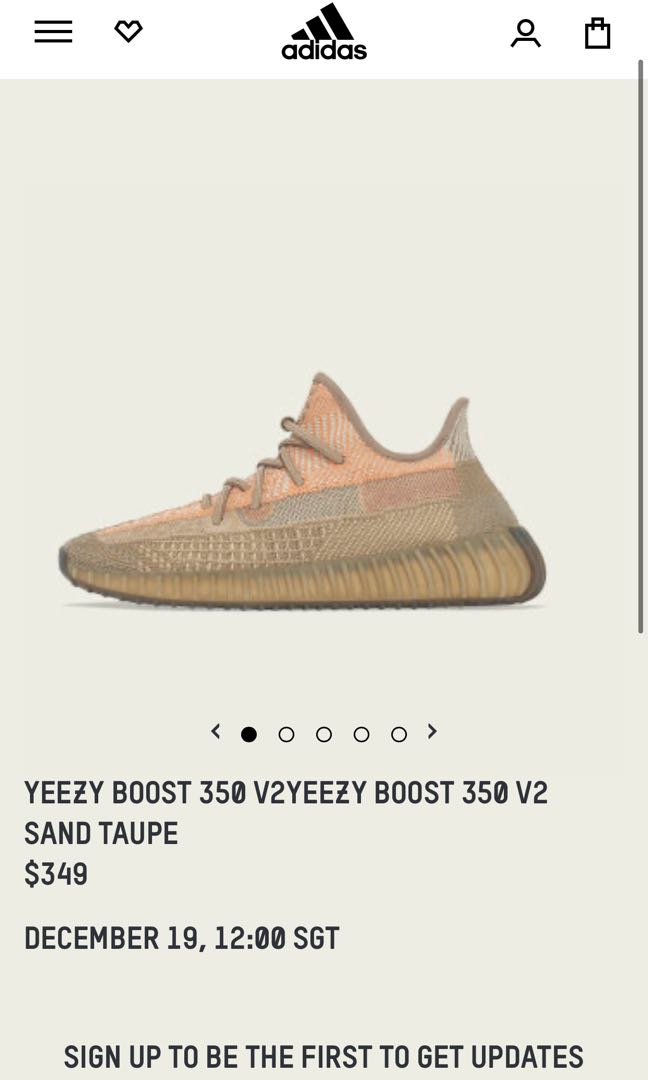 sign up for yeezy boost 350 v2
