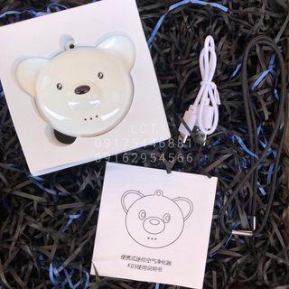 Polar bear necklace / car purifier