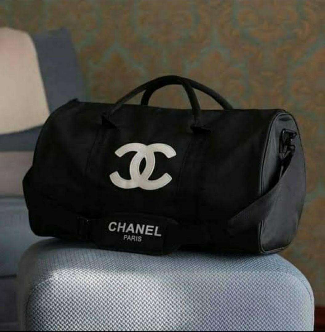 authentic chanel duffle bag
