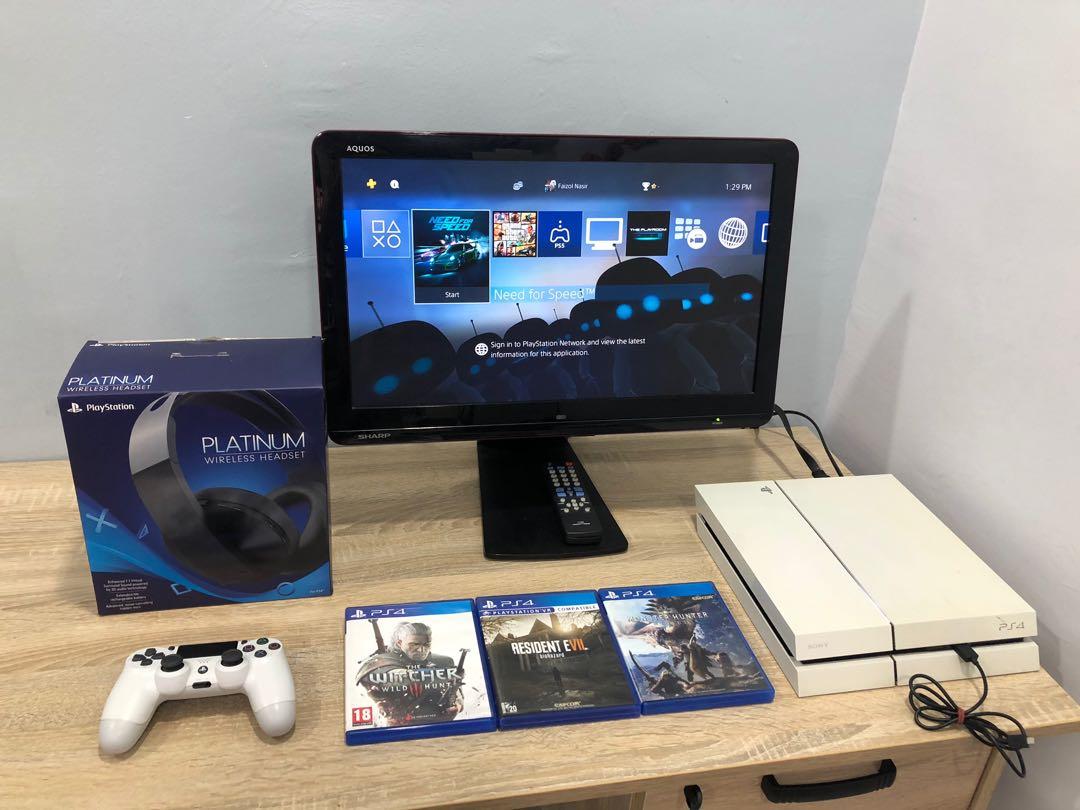 platinum blue ps4 controller