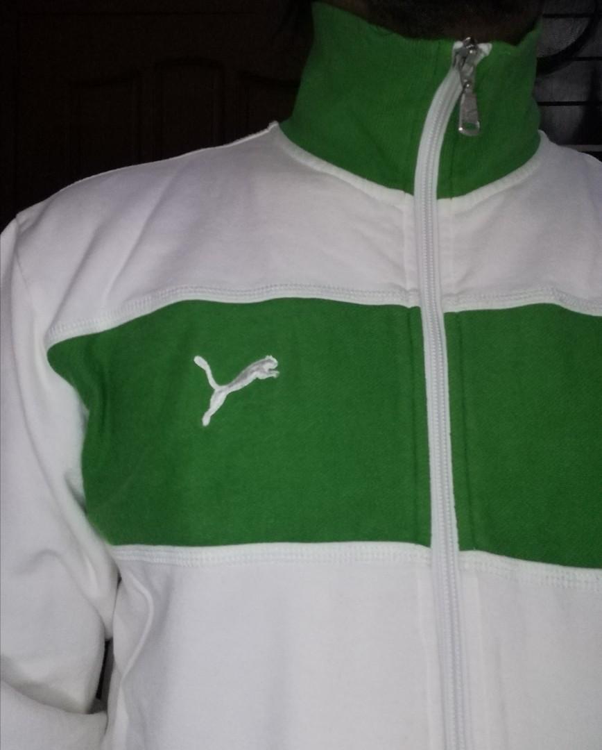 Puma track suit (Category: Coats, Jackets and Outerwear) located in Quezon City. Submitted by drivenvf (Listing ID 1056302278, Image 3). Description: Excellent Condition Large.