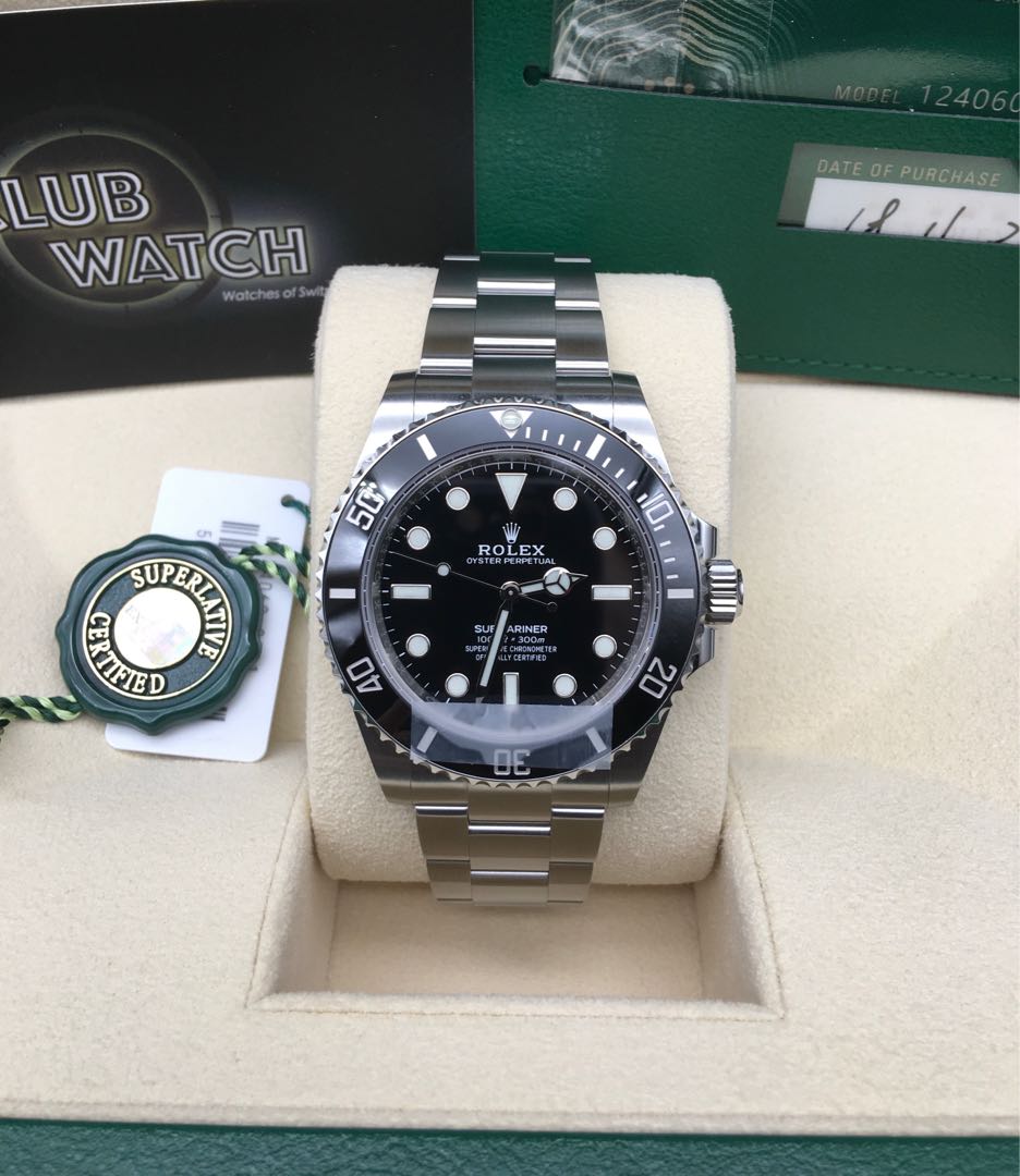 Rolex #Submariner #124060 #Fullset #100 