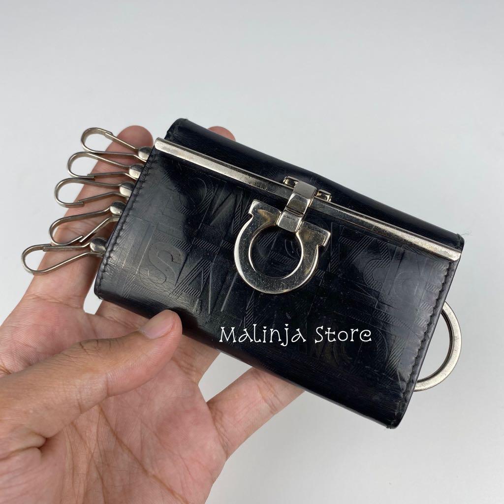 salvatore ferragamo key pouch