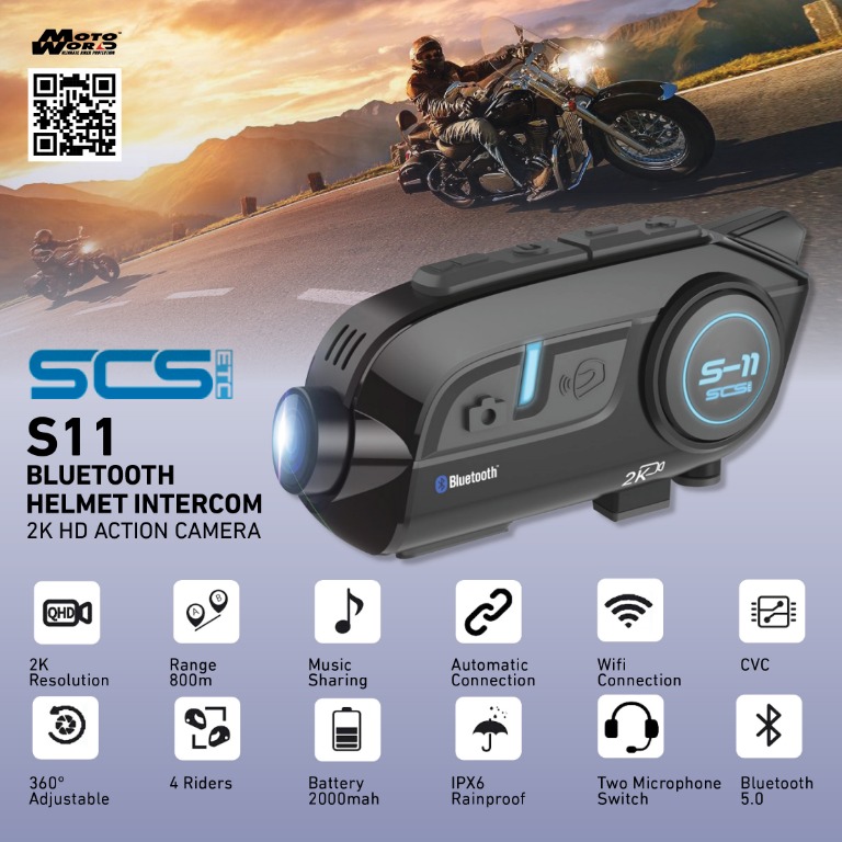 Bluetooth helmet with hotsell camera