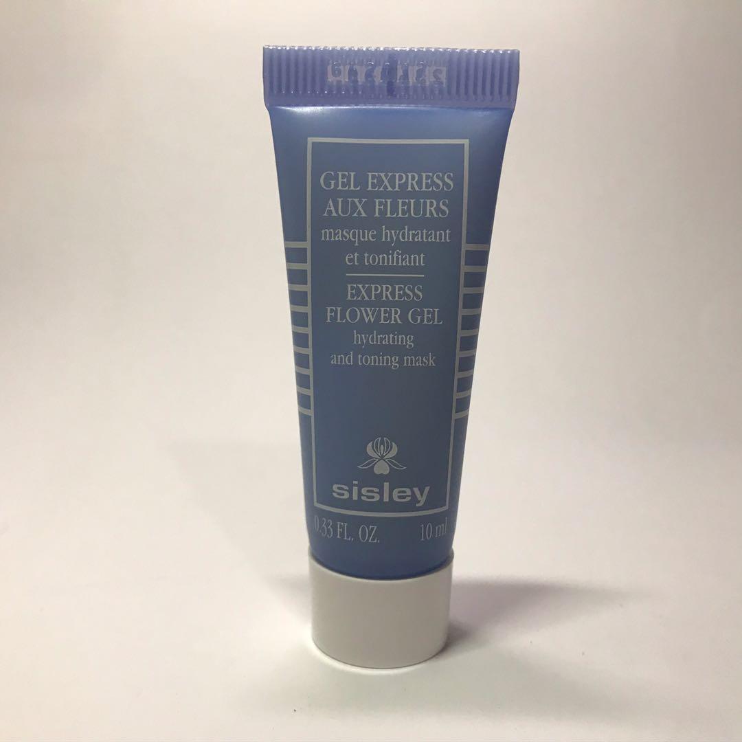 Sisley express flower gel hydrating and toning mask 10ml, Beauty & Personal  Care, Face, Face Care on Carousell