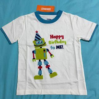 Size 2T Happy Birthday To Me Tee Shirt - Gymboree Kid Boy Top T-shirt #children #kidswear