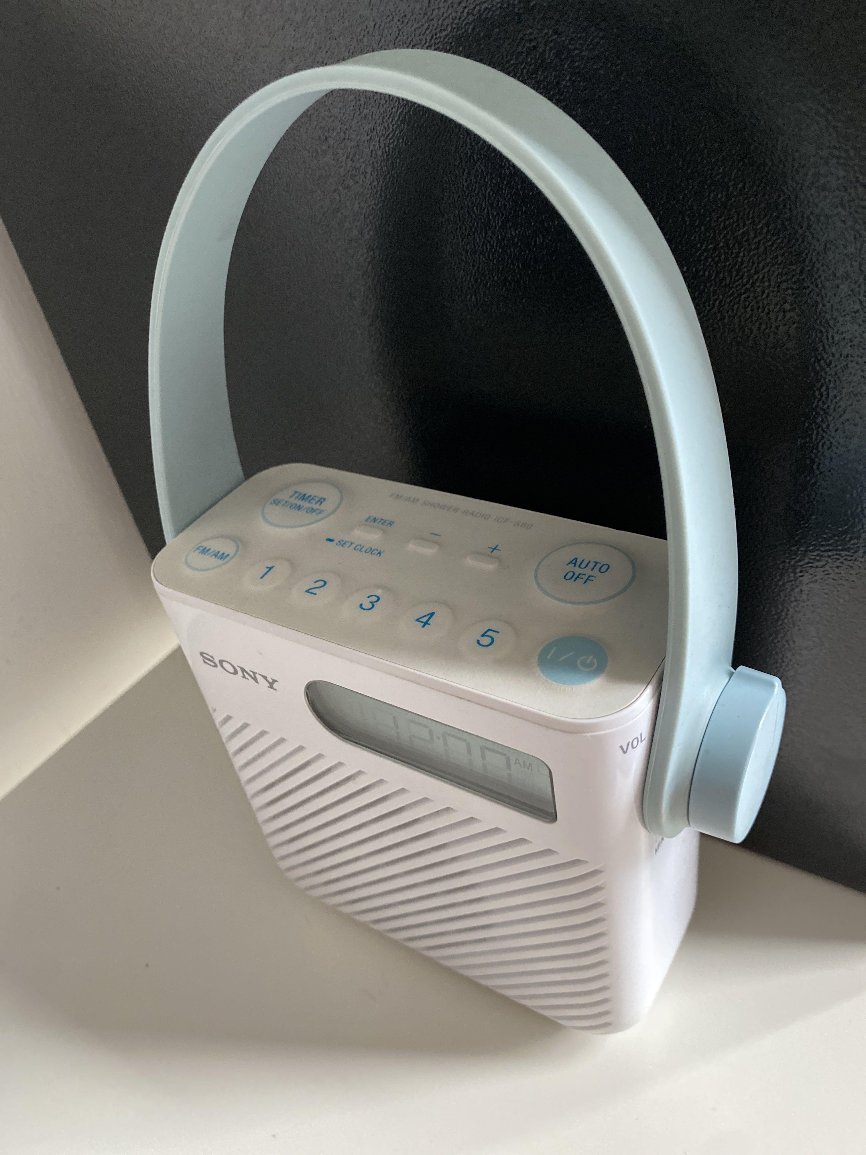 Sony shower radio, Audio, Portable Music Players on Carousell
