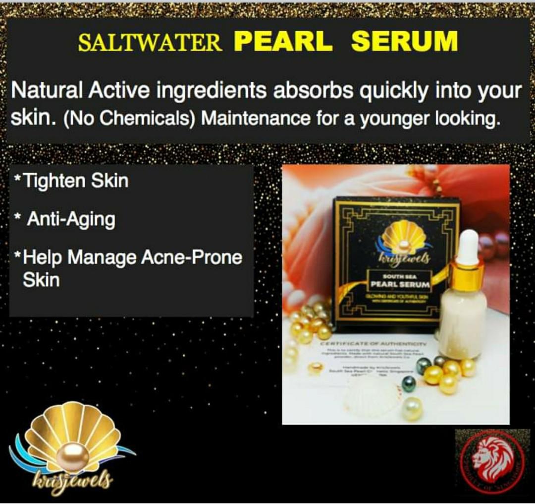sea pearl facial serum