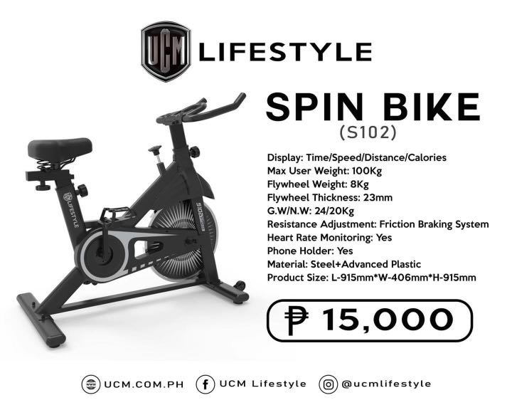 spin bike flywheel weight