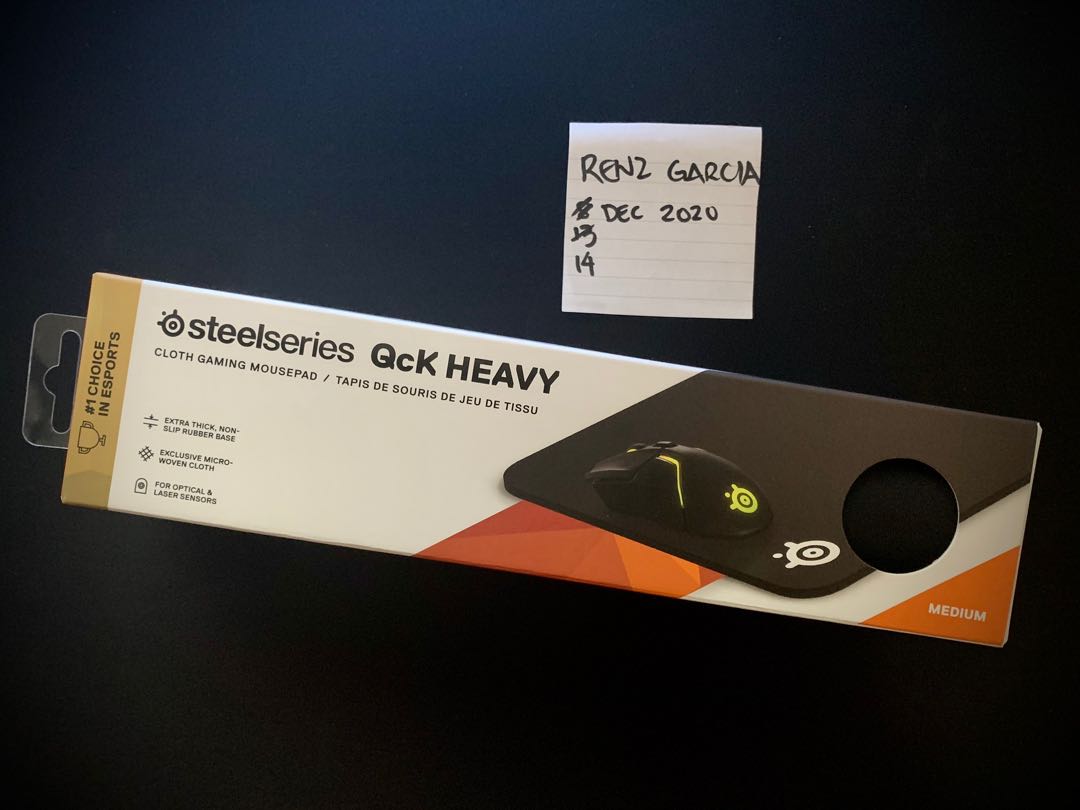 Steelseries Qck Heavy Medium Computers Tech Parts Accessories Mouse Mousepads On Carousell Steelseries Qck Heavy Medium Computers Tech Parts Accessories Mouse Mousepads On Carousell