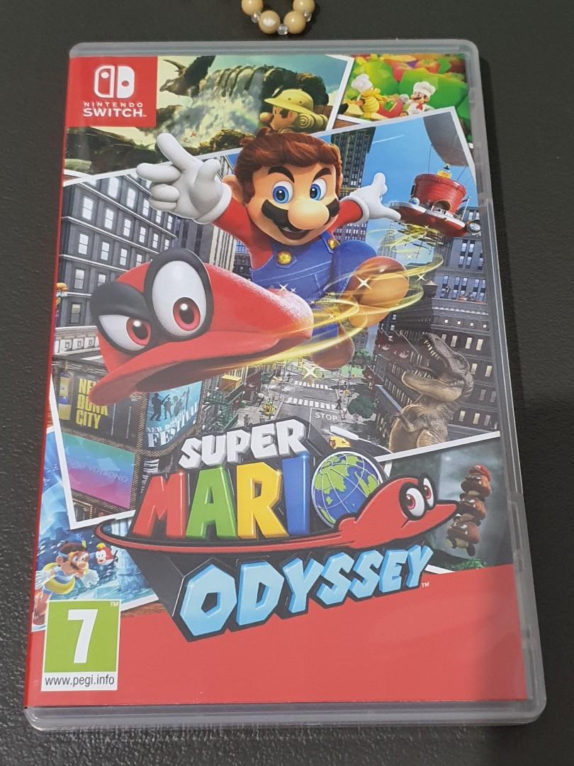 nintendo switch games mario odyssey