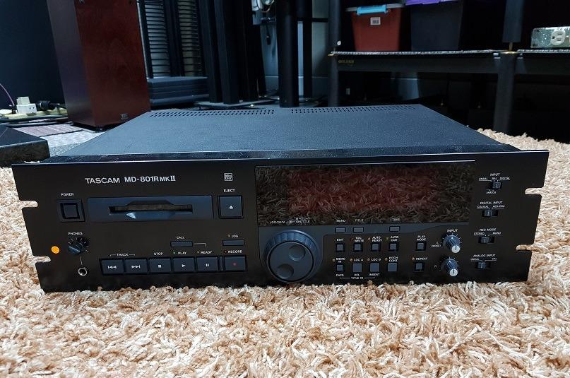 TASCAM MD-801R MKⅡ MK2 業務用MDレコーダー タスカム Tascam
