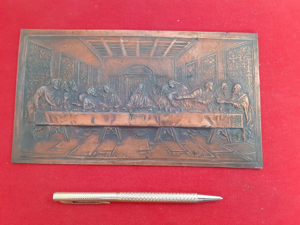 The Last Supper by Leonardo Da Vinci Copper Wall Decor, Hobbies & Toys ...