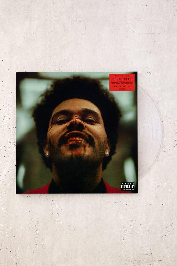 The Weeknd - After Hours Limited Black Splattered Clear Vinyl 2LP