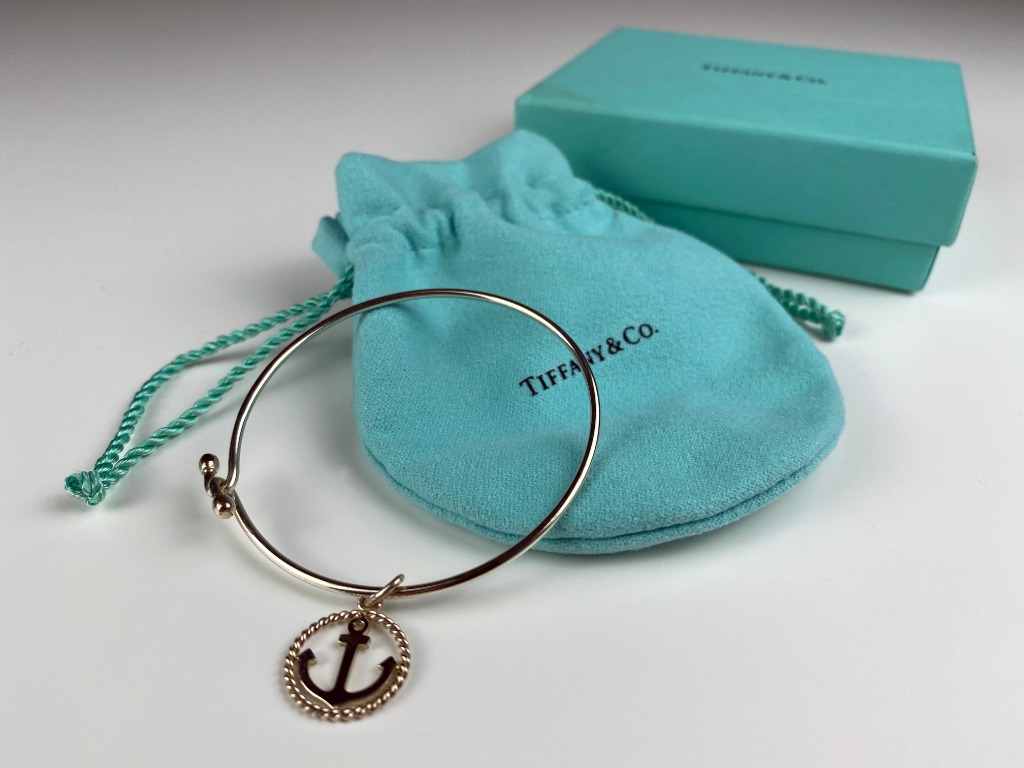 TIFFANY anchor charm bracelet, 名牌, 首 