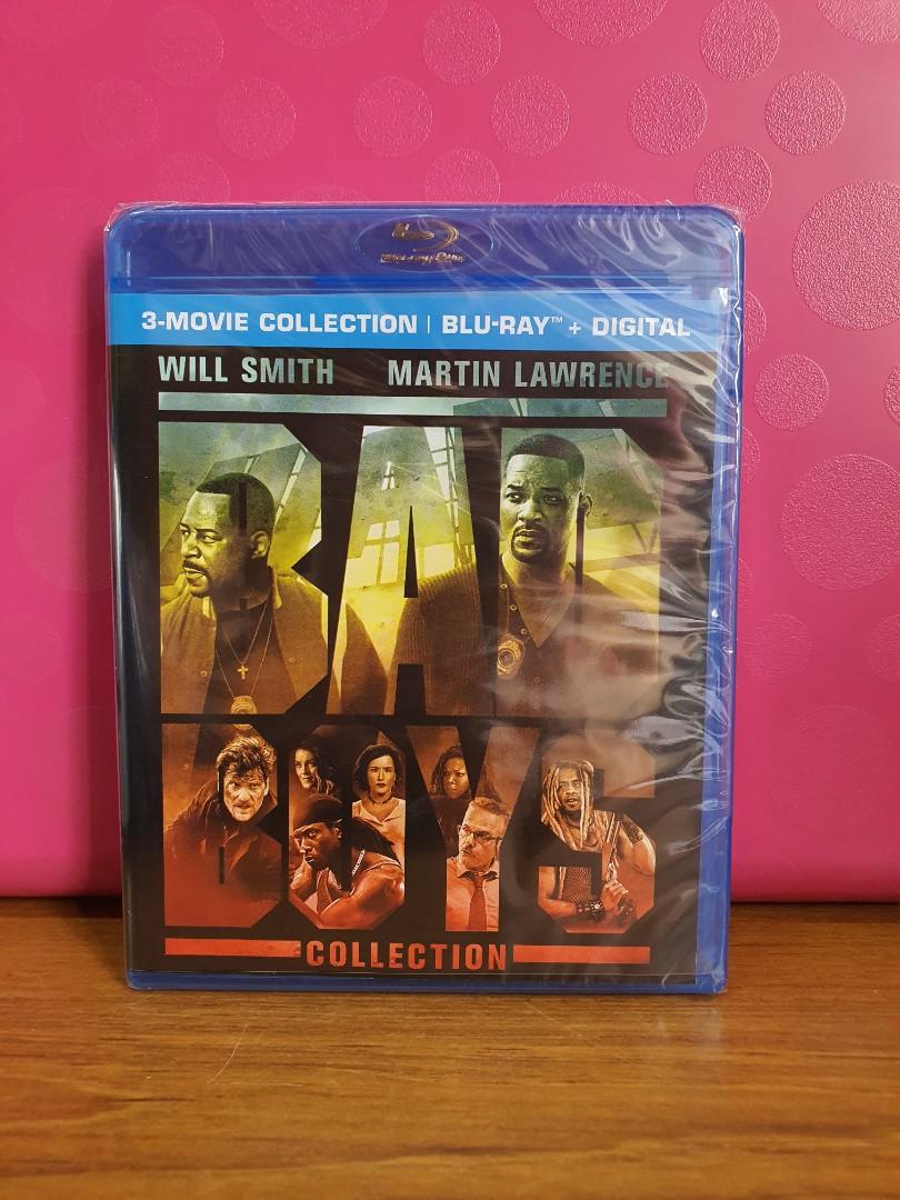USA Blu Ray Bad Boys 123 Collection 3 Discs 3 Movies Will Smith Martin Lawrence