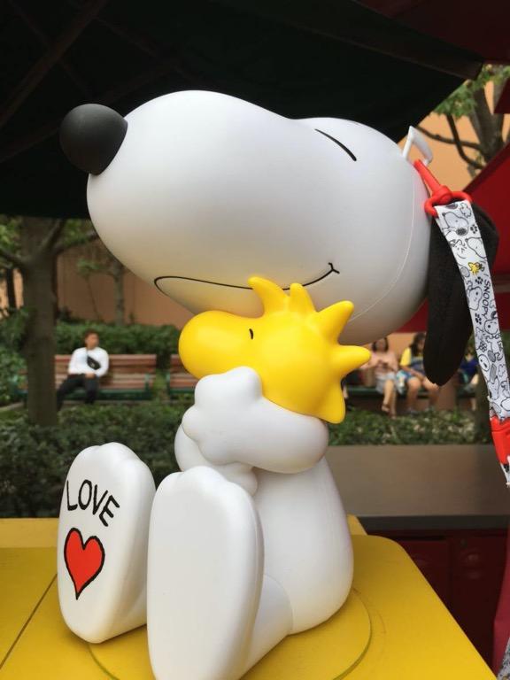 Usj Snoopy Woodstock Popcorn Bucket 爆谷桶 玩具 遊戲類 玩具 Carousell