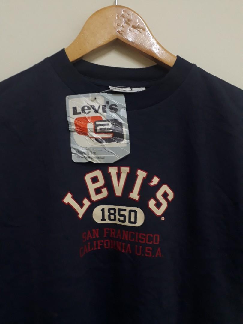 Vintage Levis L2 New Old Stock, Men's Fashion, Tops & Sets, Tshirts & Polo  Shirts on Carousell