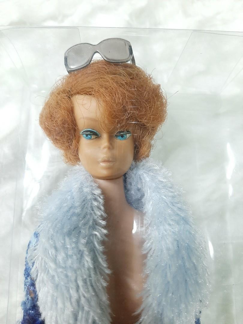 VINTAGE ORIGINAL 1962 MIDGE BARBIE DOLL 1958 MATTEL PATENTED BUBBLE CUT, Hobbies & Toys