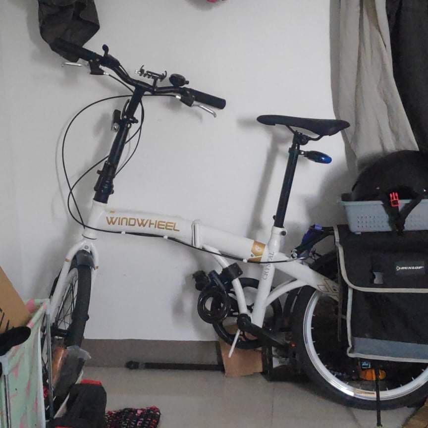 Wind wheel sale folding bike
