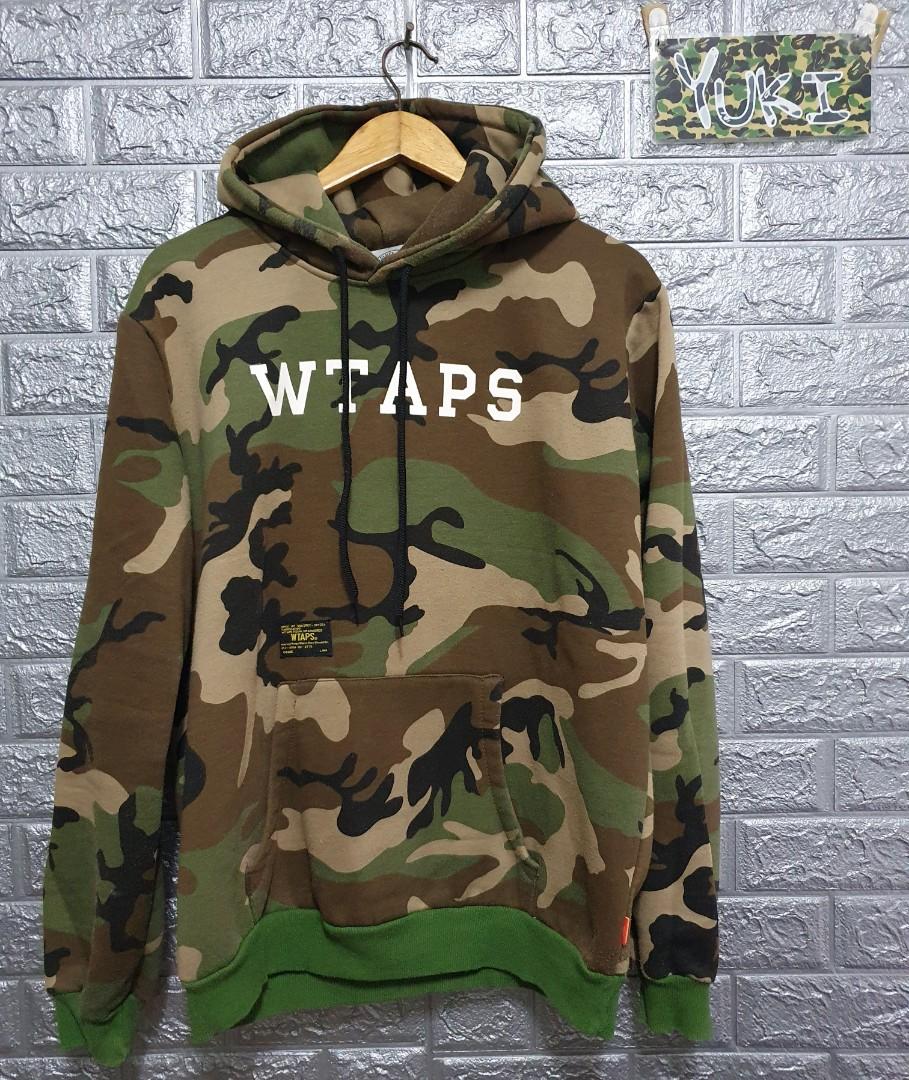 Wtaps camo hoodie cheap