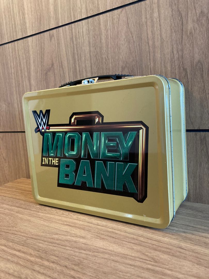 WWE Money In The Bank lunchbox, Hobbies & Toys, Memorabilia