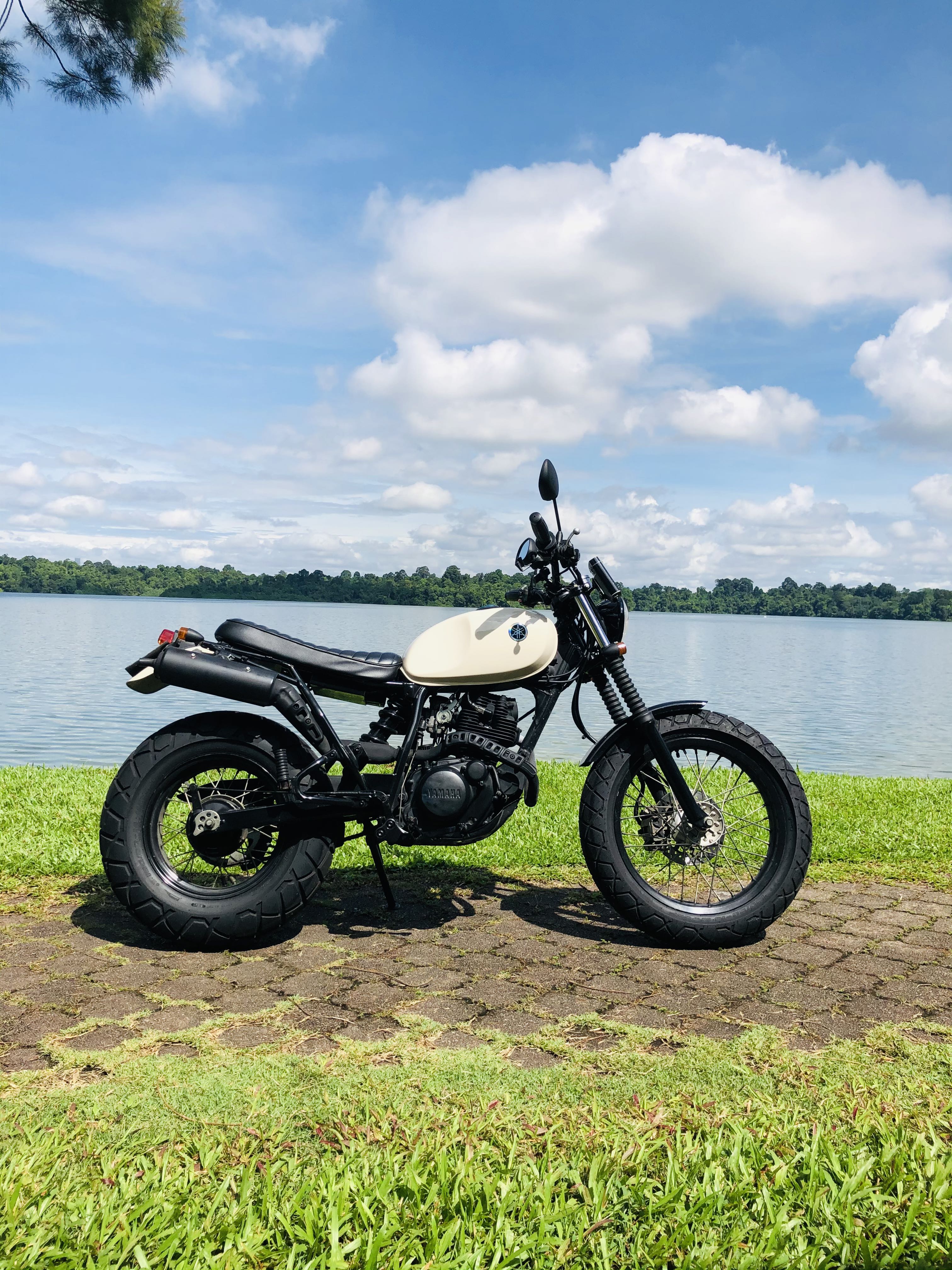 Tw200 scrambler best sale