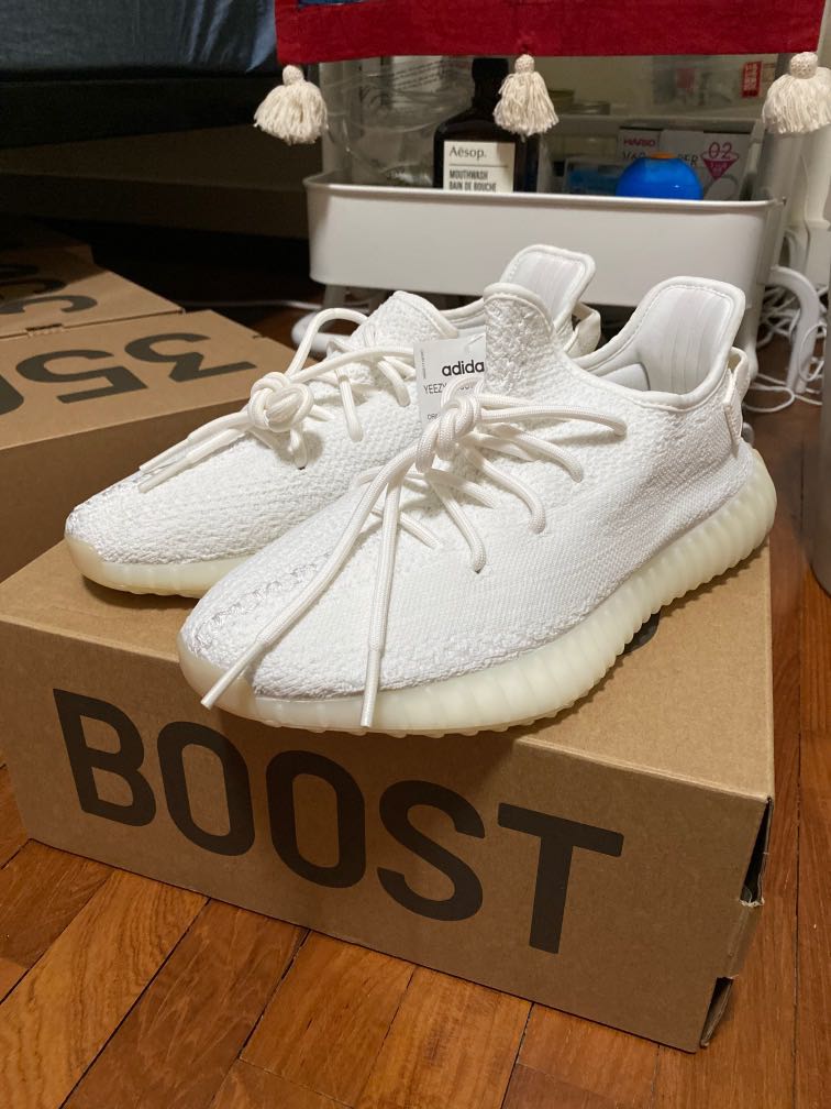 Yeezy Boost 350 V2 Cream White Men s Fashion Footwear Sneakers on Carousell