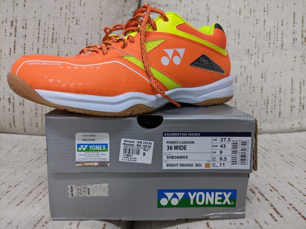 Yonex power cushion 36 wide top
