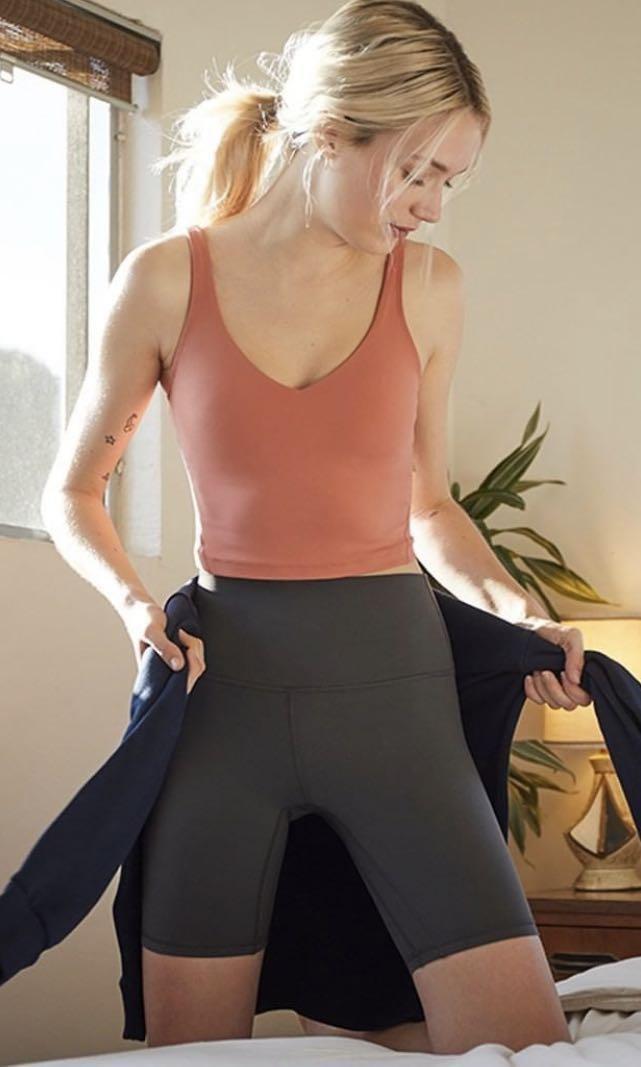 rustic coral lululemon leggings