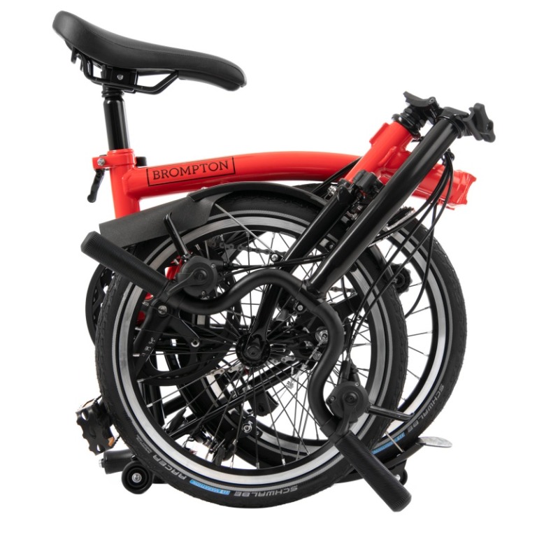 brompton red black