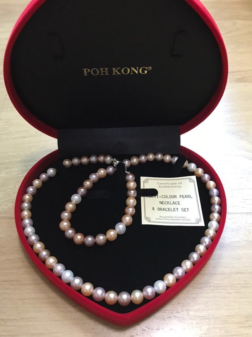 Poh kong sales pearl necklace