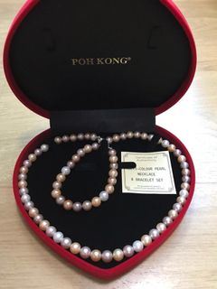 Poh kong discount pearl earrings