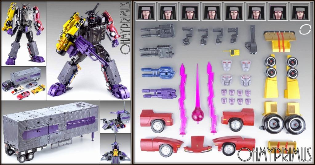 In Stock X Transbots Xtransbots Xtb Mp Scale Transforming Robot Action Figure Mx 12b Mx12b Monolith Gravestone Trailer Combiner Torso Mx 12c Mx12c Monolith Gravestone Add On Kit Hobbies Toys Toys