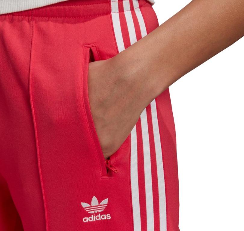ADIDAS Originals Primeblue SST Tracksuit Bottoms RED Men s