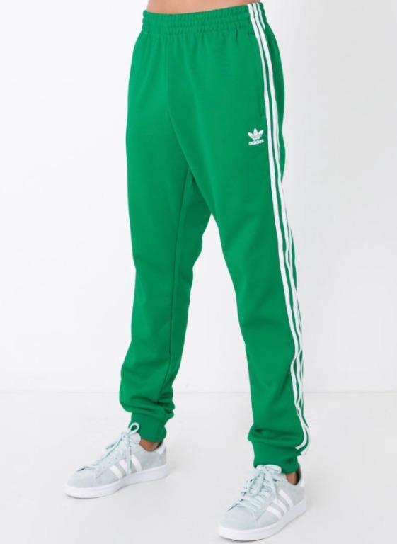 ADIDAS MENS SST Track Pants GREEN