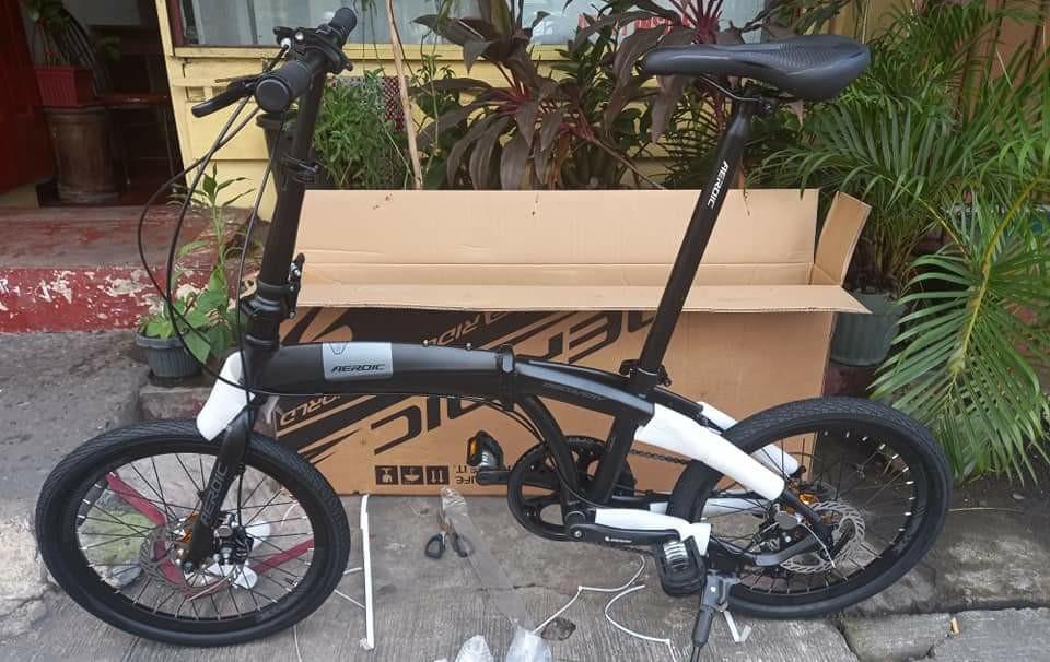 Aeroic rover sales folding bike review