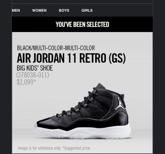 Jordan 11 5.5 y Clearance