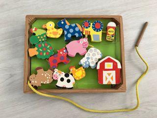 alex toys little hands string a farm