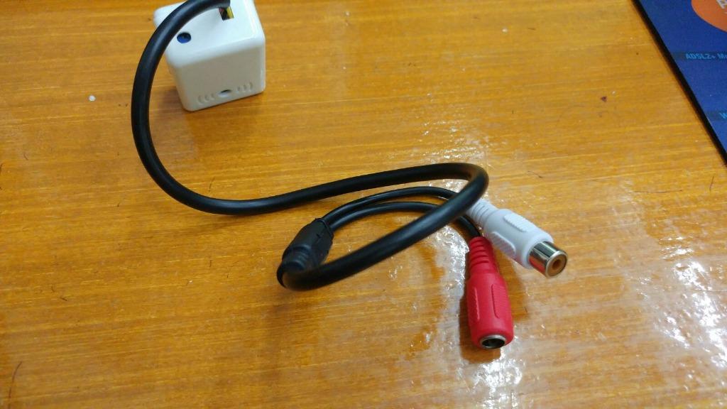 Audio Monitor Kit Microphone for CCTV Camera, Furniture & Home Living, Security & Locks