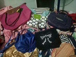 Authentic kate spade bag and longchamp take all