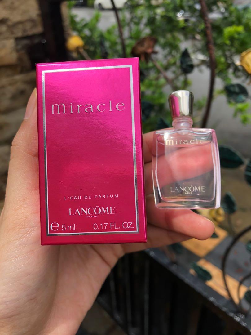 Authentic Lancome Miracle EDP 5ml, Beauty  Personal Care, Fragrance   Deodorants on Carousell