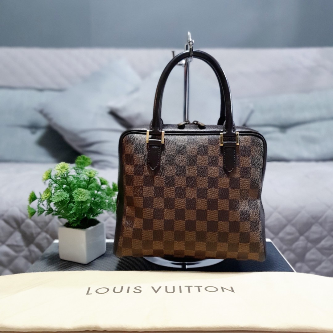 Authentic Louis Vuitton LV Damier Ebene Triana, Luxury, Bags