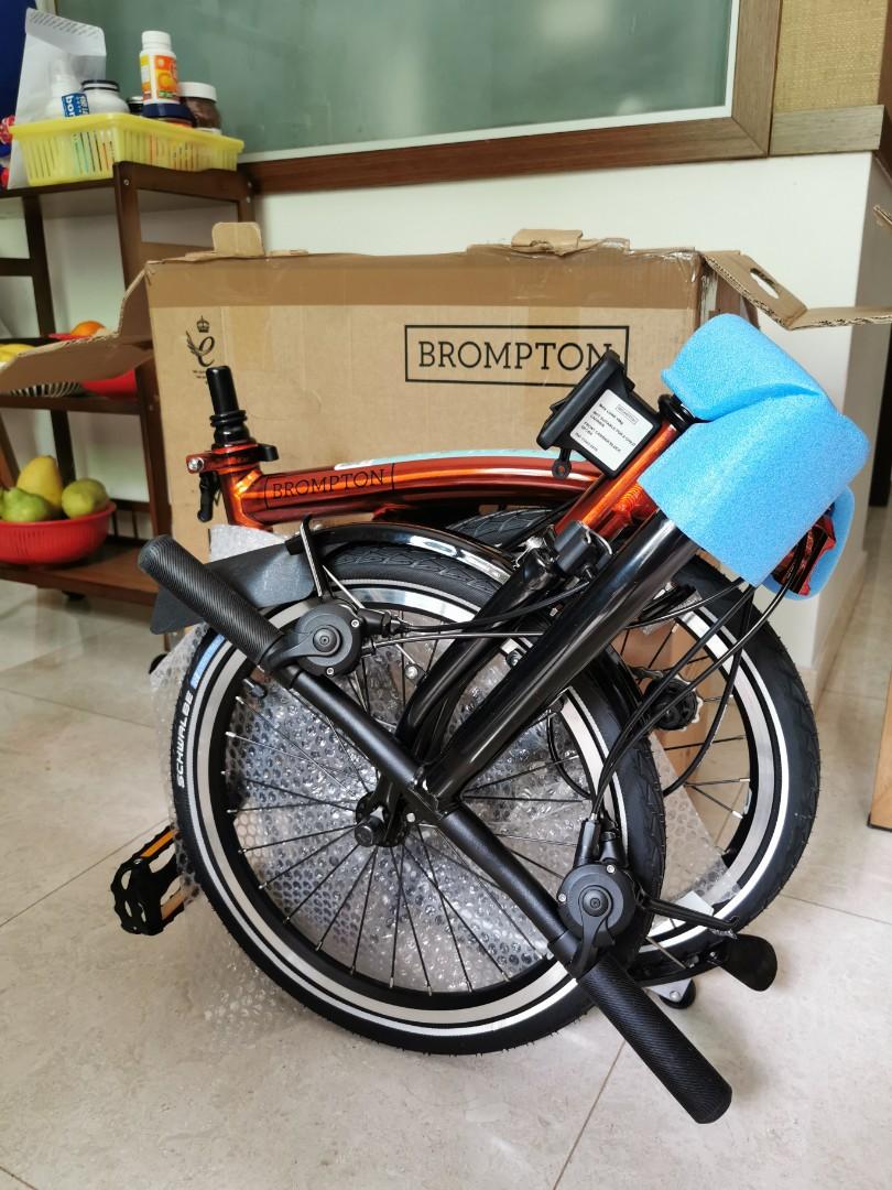 brompton flame lacquer s6l