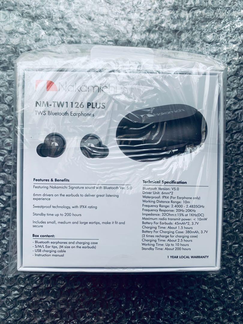 Nakamichi sales tw1126 charging