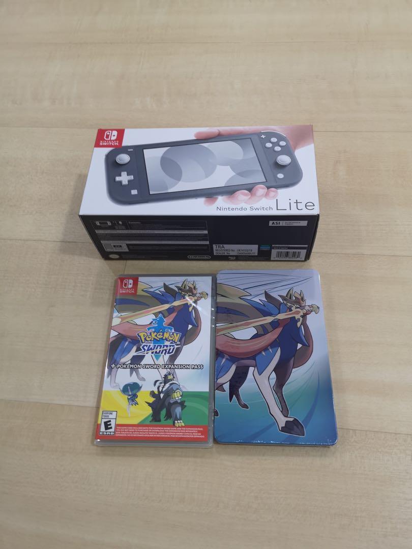 Bnib Nintendo Switch Lite Pokemon Sword Expansion Pass Toys Games Video Gaming Consoles On Carousell