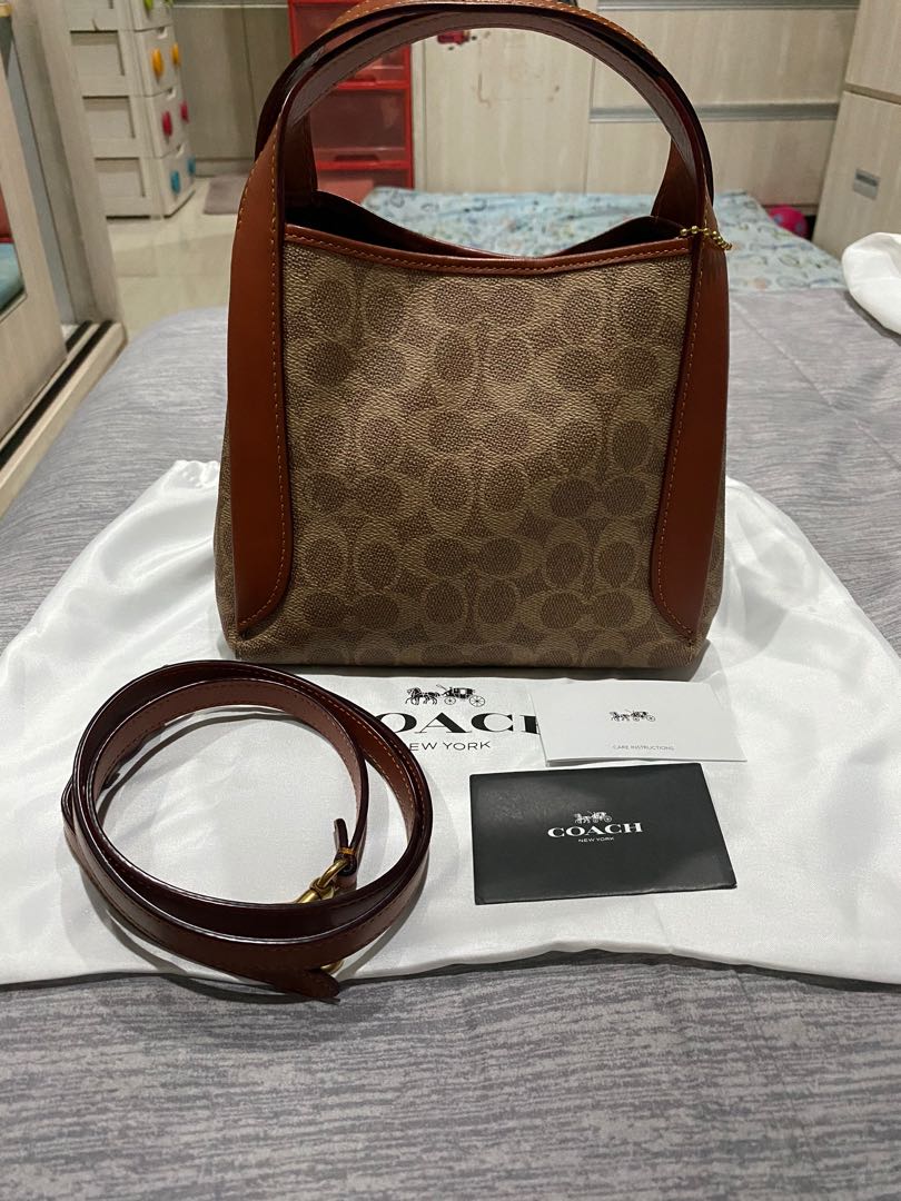 COACH 79251 HADLEY HOBO 21 Bag Brown