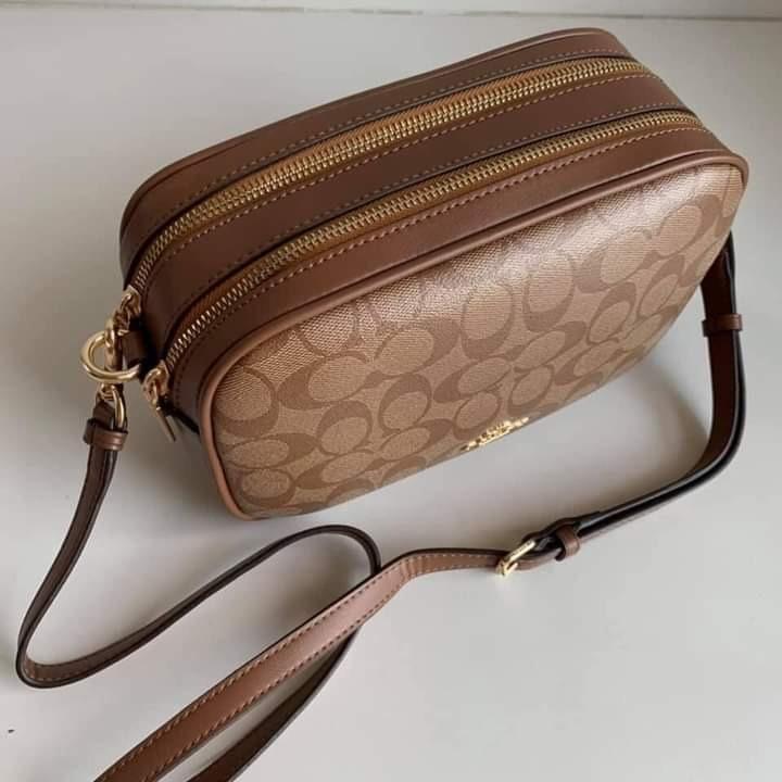 Ćoach Jes Crossbody w/ Linear Quilting Bag, Luxury, Bags & Wallets on  Carousell