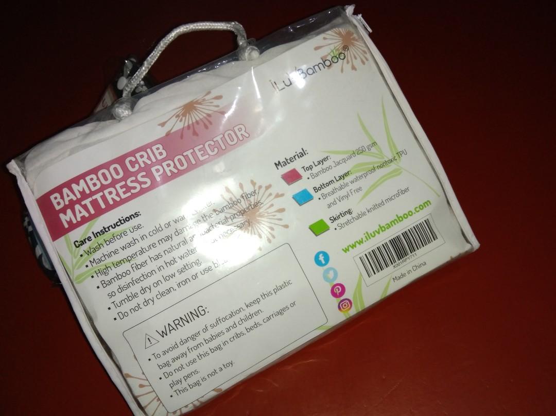 Do i need to wash crib mattress pad before use Crib Mattress Pad Protector Babies Kids Baby Nursery Kids Furniture Bed Guards On Carousell