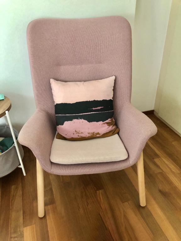 IKEA Vedbo Pink Armchair